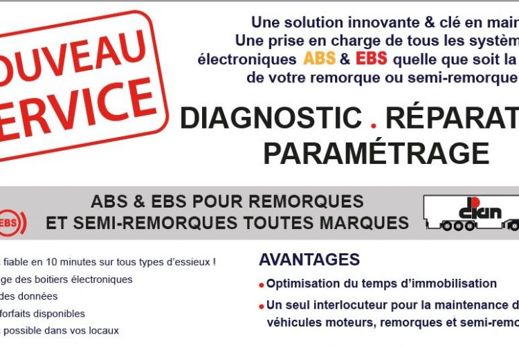 Nouveau Service Dian La Crèche : Une solution innovante pour vos remorques & semi remorques