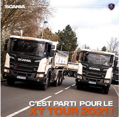 XT Tour Scania 2021 c’est reparti ! Réservez vos journées de démonstrations…