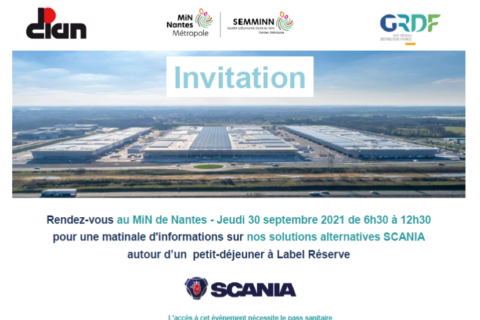 30/09/2021 – MiN de Nantes – Matinale d’informations sur nos solutions alternatives Scania