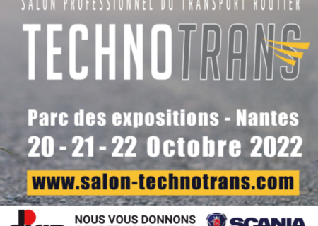 Salon TECHNOTRANS à Nantes – 20/21/22 octobre 2022 – Nous aurons le plaisir de vous retrouver !